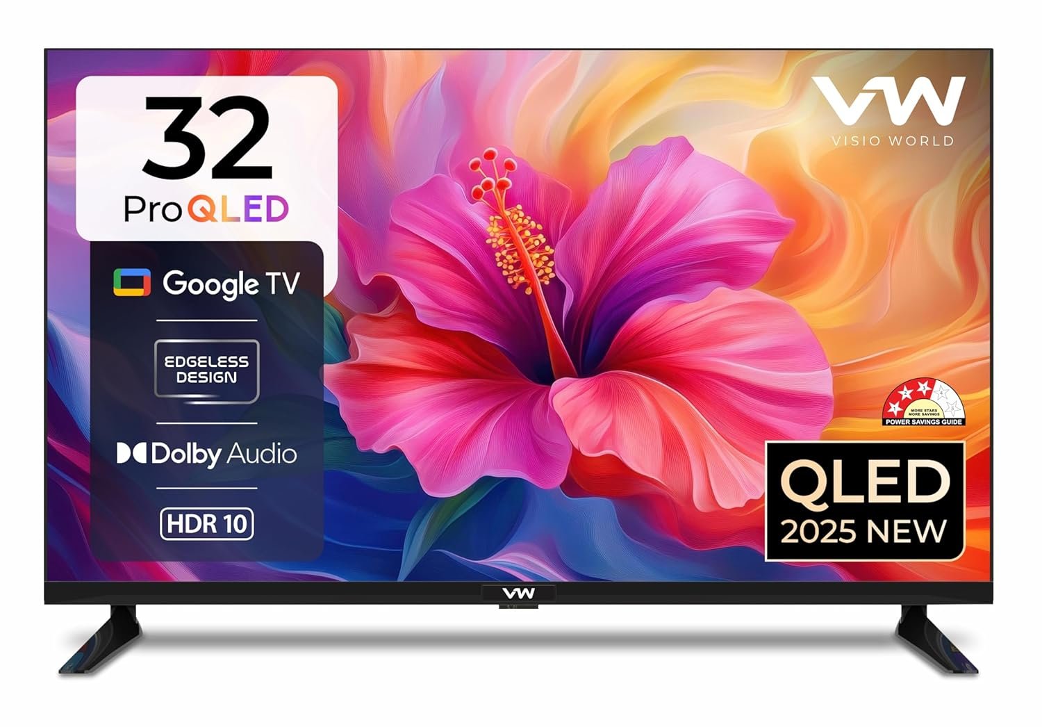 VW 80 cm (32 inches) Pro Series HD Ready Smart QLED Google TV VW32GQ1 VW 80 cm (32 inches) Pro Series HD Ready Smart QLED Google TV VW32GQ1