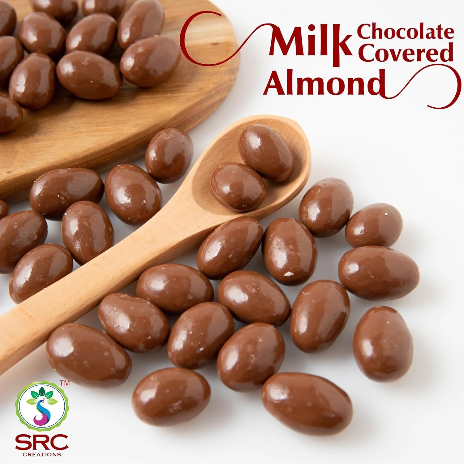 819mht2b xl. sl1500 SRC Creations Celebration Dry Fruits Gift Pack For Festive Wedding | Chocolate Covered Cashews (250g) and Chocolate Covered Almond (250g) | Corporate Gift Hamper Box