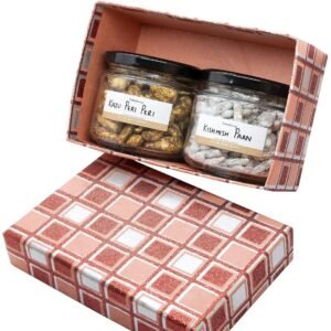 The Berry People: Wholesome Treats Gift Hamper - Flavoured Dry Fruits Combo of Kaju Peri Peri & Kishmish Paan | Nutritious Pack & Healthy Snacks for All Occasions | Diwali Gift