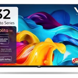 VW 80 cm (32 inches) Linux Frameless Series HD Ready Smart LED TV VW32C3