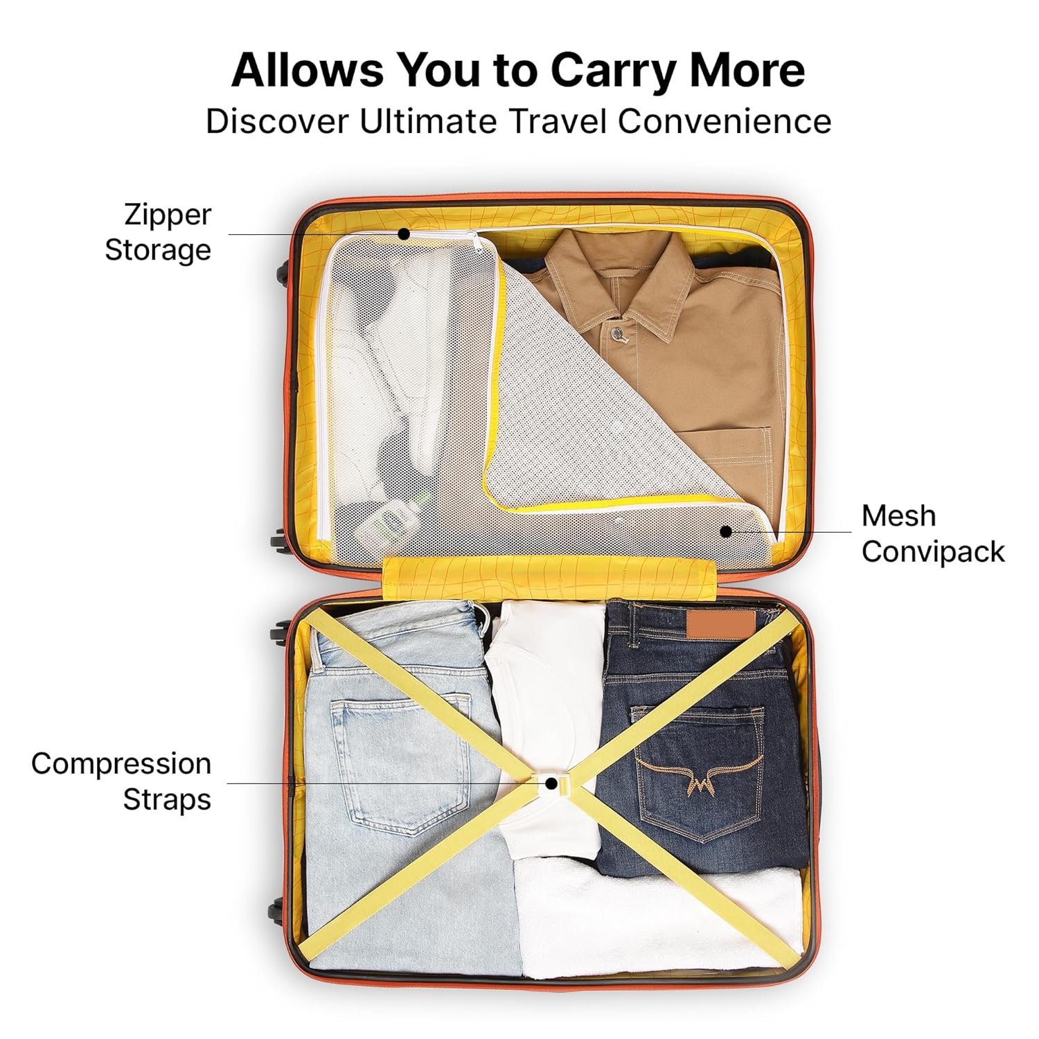 81pnwb5pll. sl1500 uppercase Arbor 74cm (Large)| Check-in Trolley Bag| Spinner Hardsided Luggage| Secure Combination Lock| Scratch Resistant| Mesh ConviPack| Suitcase for Men & Women| 2000 Days Warranty(Green)