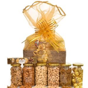 Giftrend Diwali Assorted Dry Fruits Pack | Gift Basket for Employees and Guests