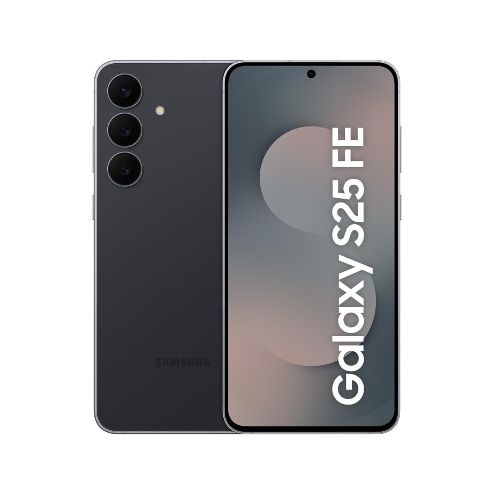 Samsung Galaxy S25 FE 5G Smartphone with Galaxy AI (JetBlack, 8GB RAM, 512GB Storage), 12MP Front Camera, ProVisual Engine, Long Battery Life Samsung Galaxy S25 FE 5G Smartphone with Galaxy AI (JetBlack, 8GB RAM, 512GB Storage), 12MP Front Camera, ProVisual Engine, Long Battery Life