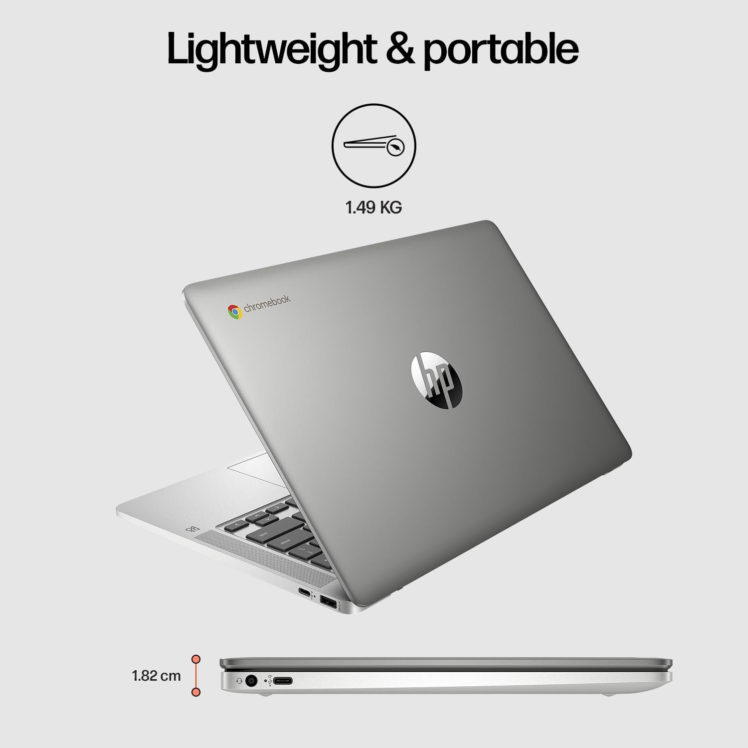 51ve3snw ql. sl1500 HP Chromebook X360 Intel Celeron N4020 14 inch(35.6 cm) Micro-Edge, Touchscreen, 2-in-1 Laptop (4GB RAM/64GB eMMC/Chrome OS/Intel UHD Graphics,1.49Kg), 14a-ca0506TU
