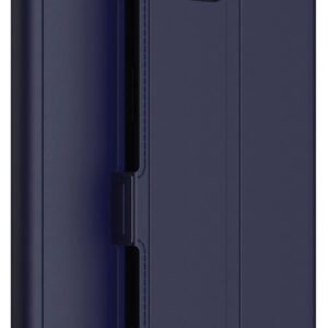 Kapa Noble Slim Magnetic Leather Flip Case Cover for Apple iPhone 16E | Card Holder Stand Flip Wallet Case (Blue)