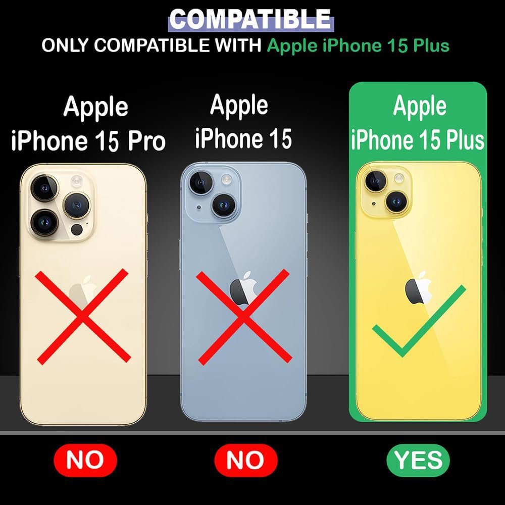 619wudjkzl. sl1000 Flip Cover Back Case for Apple iPhone 15 Plus | Premium Leather Finish | Inbuilt Pockets & Stand | Flip Cover Back Case for Apple iPhone 15 Plus (Coffee)