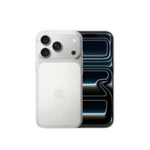 iPhone 17 Pro 1 TB: 15.93 cm (6.3″) Display with Promotion up to 120Hz, A19 Pro Chip, Breakthrough Battery Life, Pro Fusion Camera System with Center Stage Front Camera; Silver