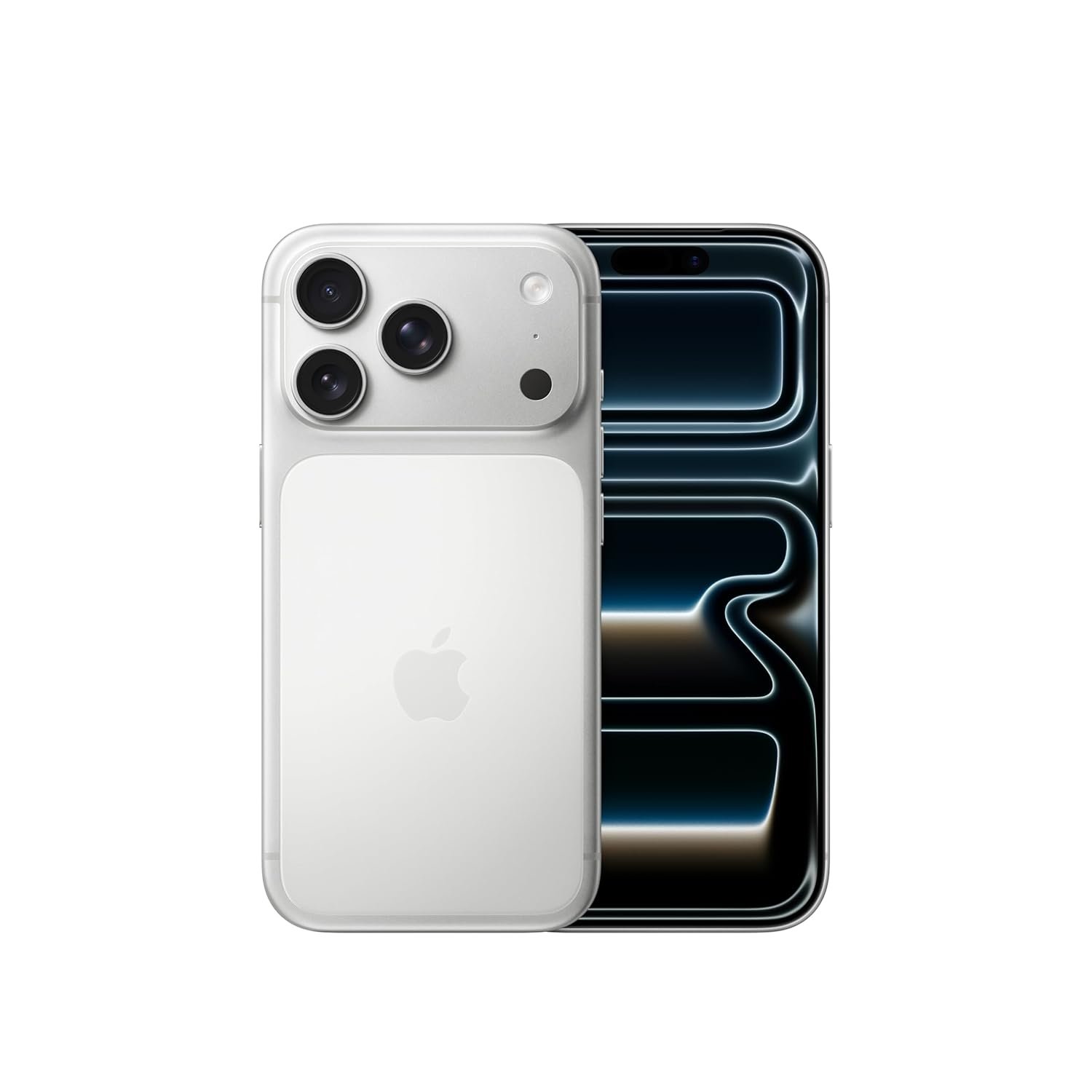 iPhone 17 Pro 1 TB: 15.93 cm (6.3″) Display with Promotion up to 120Hz, A19 Pro Chip, Breakthrough Battery Life, Pro Fusion Camera System with Center Stage Front Camera; Silver iPhone 17 Pro 1 TB: 15.93 cm (6.3″) Display with Promotion up to 120Hz, A19 Pro Chip, Breakthrough Battery Life, Pro Fusion Camera System with Center Stage Front Camera; Silver