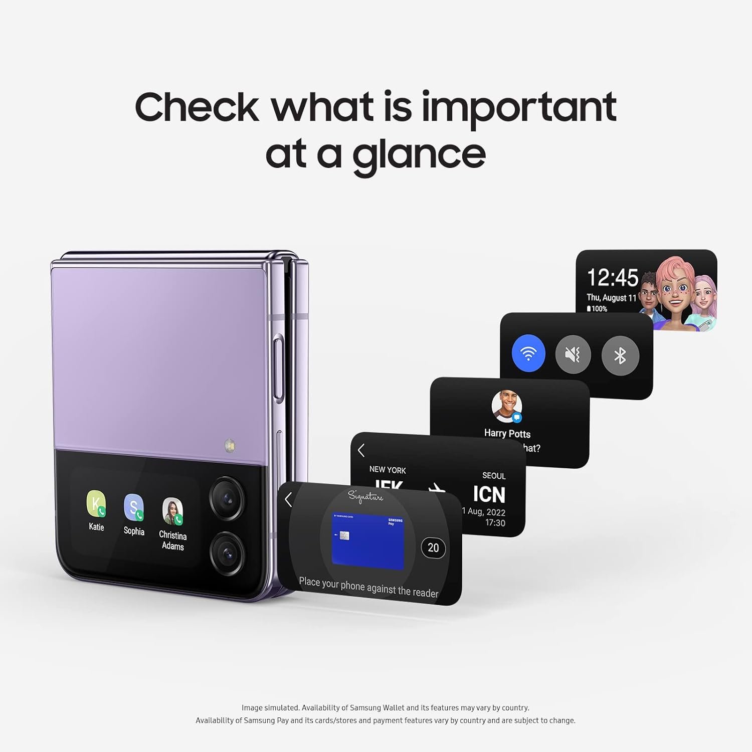 61exokok7yl. sl1500 Samsung Galaxy Z Flip4 5G (Bora Purple, 8GB RAM, 256GB Storage) with No Cost EMI/Additional Exchange Offers