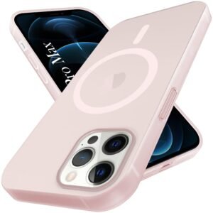 Jkobi Back Cover Case for Apple iPhone 12 Pro Max (Frosted Matte Feel | MagSafe Compatible Wireless Charging | Polycarbonate Material)