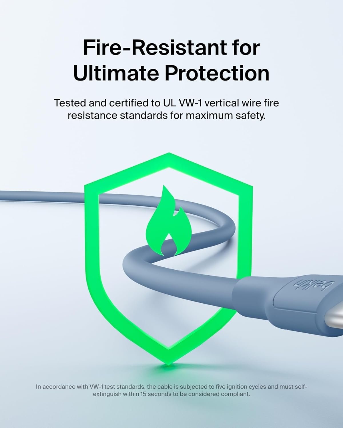 61ukutrbfpl. sl1500 Belkin Apple Certified USB-C to USB-C Cable 1 Meter, 60W – Soft, Flexible Fast Charging Cable, Type C Charging Cable for iPhone 17, Air, Pro, Pro Max, Galaxy S25, Pixel 9, MacBook, iPad Pro | Blue