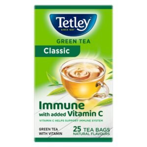 Tetley Green Tea, Pure Original, 25 Tea Bags