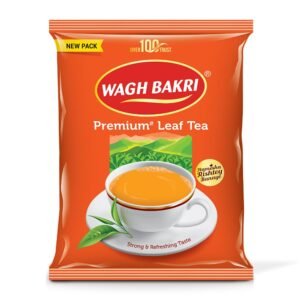 Wagh Bakri Premium Assam Leaf Tea, Strong Taste & Refreshing Aroma, 250 Grams
