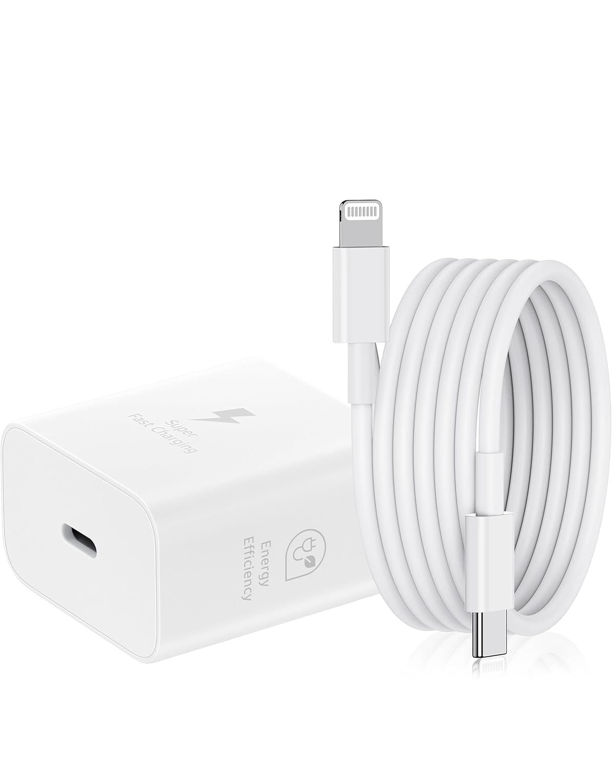 Dr Vaku® 25W Fast Charger Adapter Compatible with iPhone 14/14 Plus/14 Pro/14 Pro Max, 13/12/11 Series, iPad with 1 Meter Type C to L Data Cable PD 2.0 (Adapter+Cable) Dr Vaku® 25W Fast Charger Adapter Compatible with iPhone 14/14 Plus/14 Pro/14 Pro Max, 13/12/11 Series, iPad with 1 Meter Type C to L Data Cable PD 2.0 (Adapter+Cable)