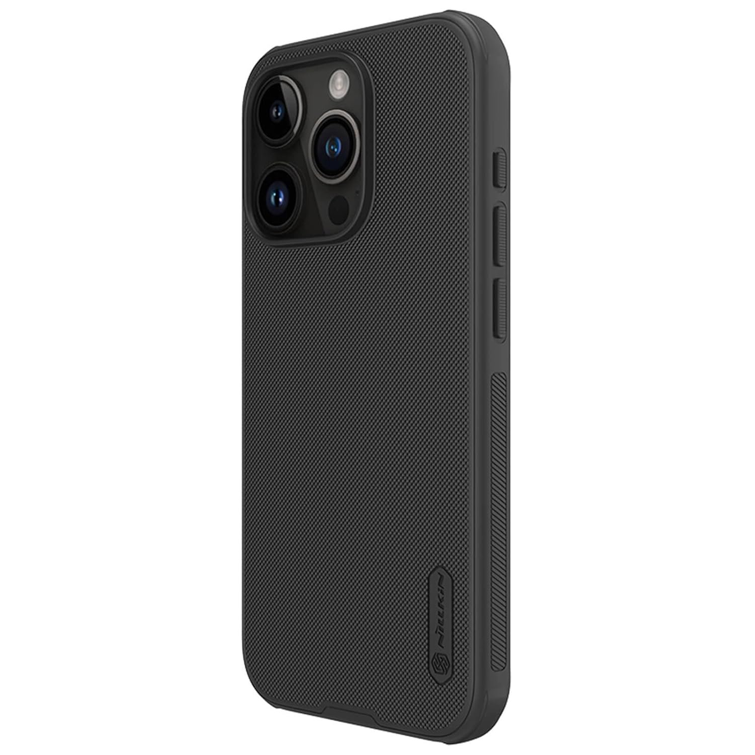 61gkyxkz56l. sl1500 Nillkin Case for Apple iPhone 15 Pro (6.1 Inch) Super Frosted Shield Pro Hard Back Soft Border (PC + TPU) Shock Absorb Cover Raised Bezel Camera Protect PC Without Logo Cut Black Color