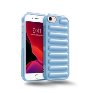 Plus High Protection Capsule Design Back Cover for Apple iPhone SE 2020 - Blue