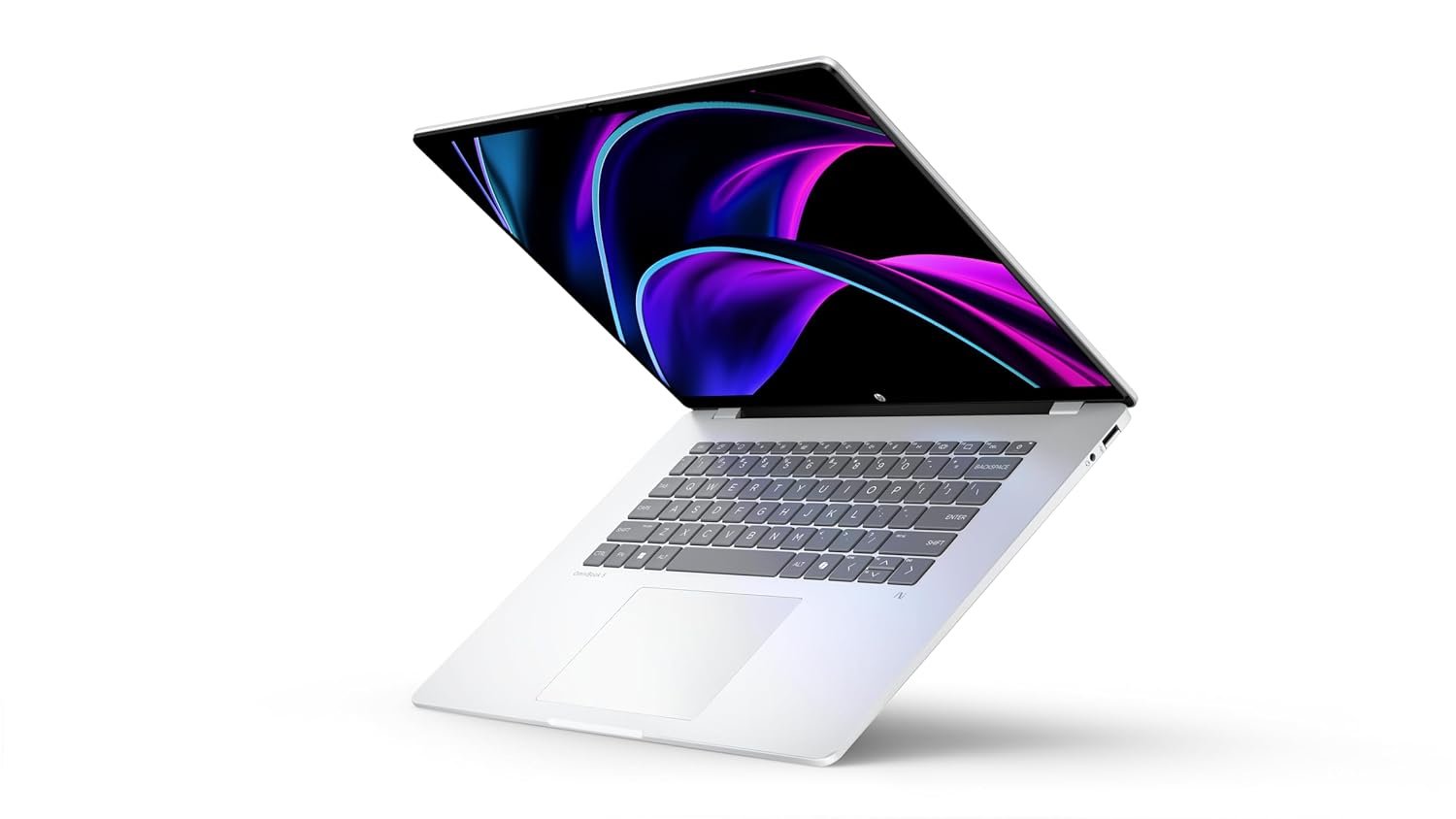 61jmy51lcl. sl1500 HP Omnibook 5 OLED, Snapdragon X Processor (16GB LPDDR5x,1TB SSD) 2K OLED, Micro-Edge, 16/40.6cm, Win11, M365*Office24, Glacier Silver, 1.59kg, fb0001QU, FHD Camera, Backlit, Next-Gen AI Laptop