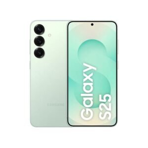 Samsung Galaxy S25 5G Smartphone with Galaxy AI (Mint, 12GB RAM, 256GB Storage), Snapdragon 8 Elite, 50 MP Camera with ProVisual Engine and 4000mAh Battery