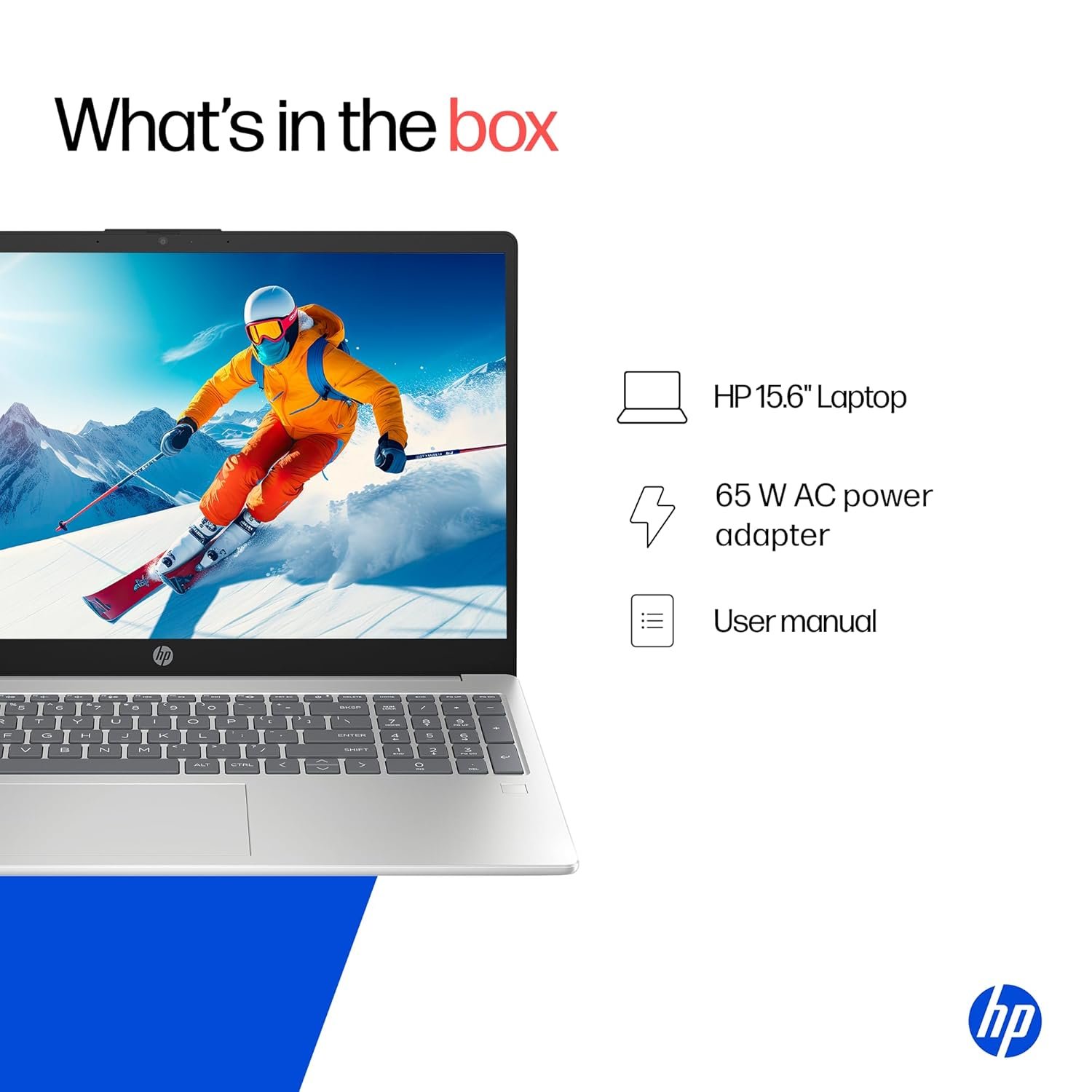 718p80jkn8l. sl1500 HP 15 (Metal ID & Fingerprint & Backlit Laptop)-13th Gen Intel Core i5-1334U (16GB DDR4 Ram,512GB SSD) 15.6/39.6cm,FHD,Win11, M365 Basic(1yr),Office Home24,Silver,1.59kg,Iris Xe,FHD Camera hr0008TU
