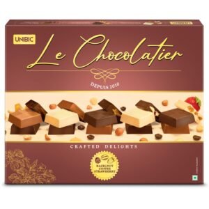 Unibic Le Chocolatier|Assorted Chocolates|Chocolate Gift Pack,168 Gram