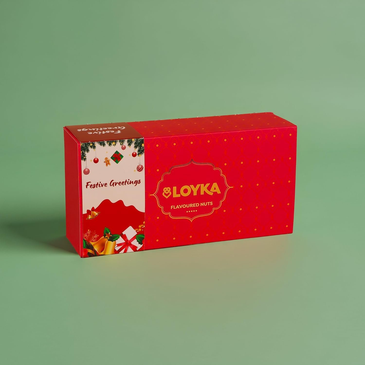 71o060syqgl. sl1500 Loyka Holiday Trio Box | Christmas Gift Box | Chocolate Cookies, Caramel Brow wow & Almond Brittle Brownies