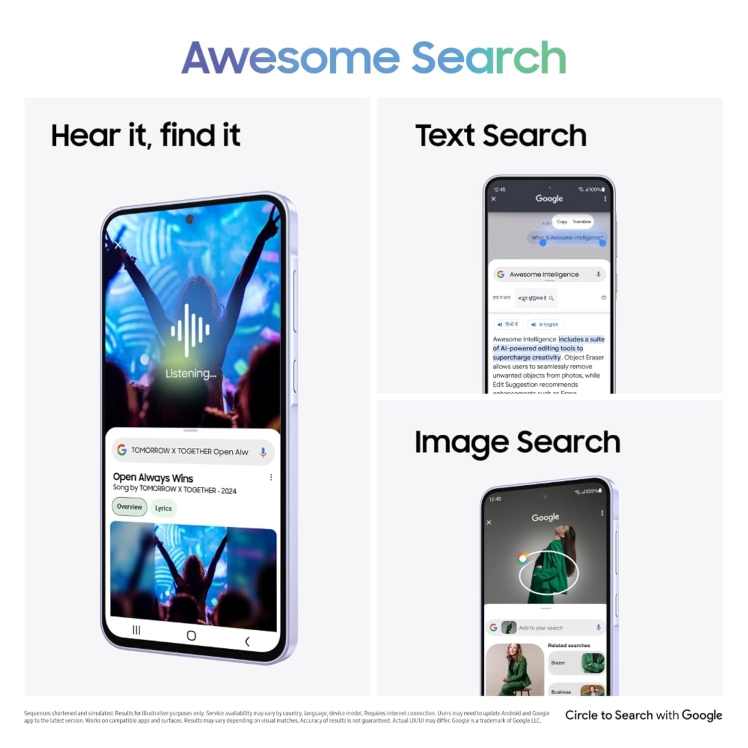 71xac4f9uwl. sl1500 1765931483 5633 Samsung Galaxy A36 5G (Awesome Lavender, 8GB, 256GB) | Gemini Live | Awesome Intelligence (AI): Circle to Search, My Filter, Object Eraser | 4nm Snapdragon Processor | Flagship Grade Camera