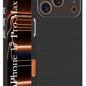 Jkobi Liquid Silicone Back Cover Case for Apple iPhone 17 Pro Max (Camera Protection | Side Grip Texture | Soft and Flexible)