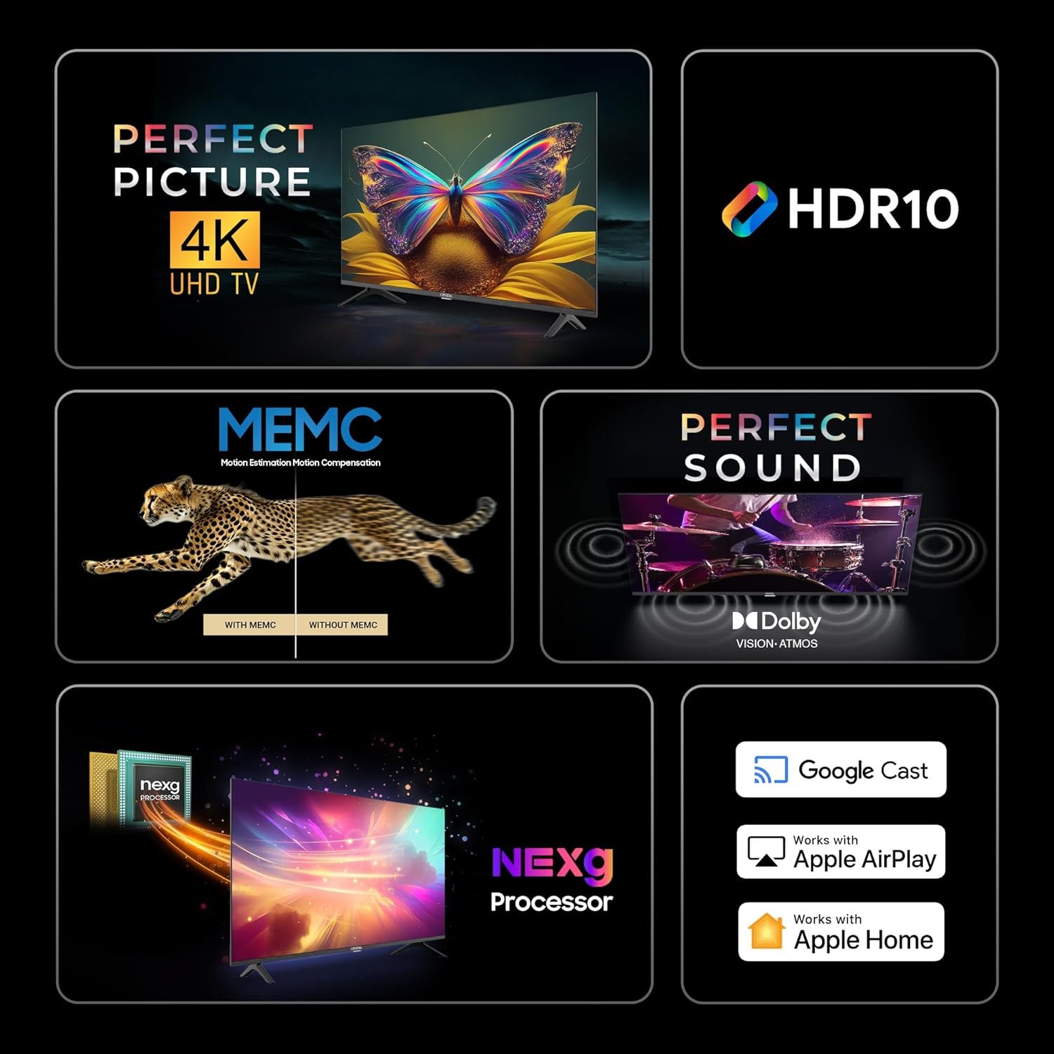 71h0zw2hf4l. sl1500 ONIDA 189 cm (75 inch) Nexg Series 4K Ultra HD Smart LED Google TV 75UIG-R