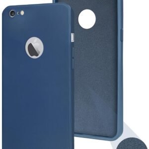 Jkobi Back Cover Case for Apple iPhone 6 Plus (Matte Finish Silicone with Inside Fiber Cloth)