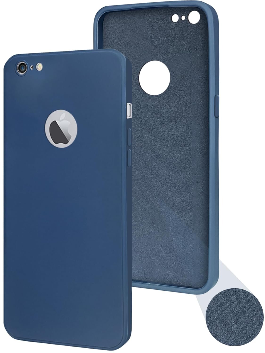 Jkobi Back Cover Case for Apple iPhone 6 Plus (Matte Finish Silicone with Inside Fiber Cloth) Jkobi Back Cover Case for Apple iPhone 6 Plus (Matte Finish Silicone with Inside Fiber Cloth)