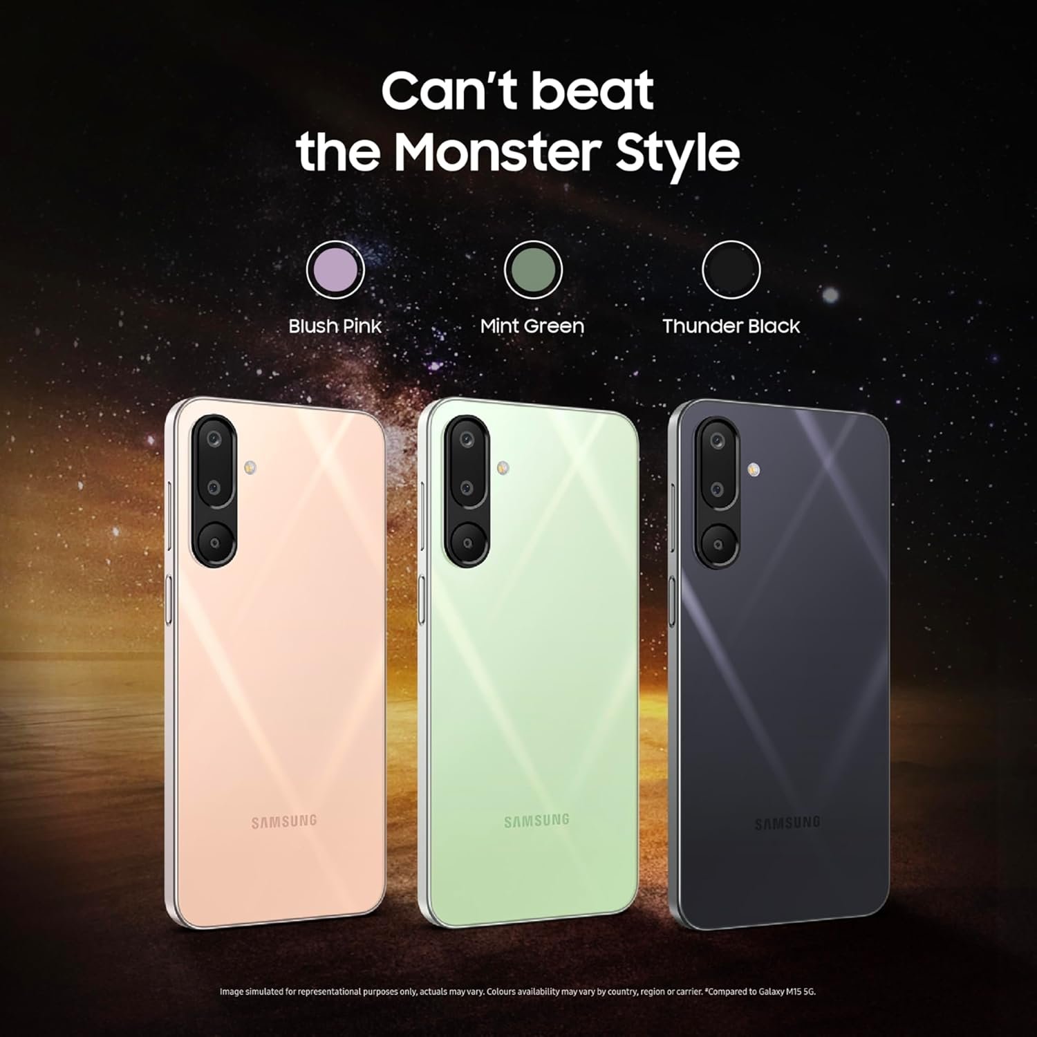 71rhmhin1fl. sl1500 1767128139 5641 Samsung Galaxy M16 5G (Thunder Black, 4GB RAM, 128 GB Storage) | MediaTek Dimensity 6300 | AnTuTu Score 422K+ | Super Amoled Display | AI | 25W Fast Charging | 6 Gen of OS Upgrades | Without Charger