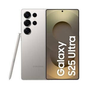 Samsung Galaxy S25 Ultra 5G AI Smartphone (Titanium Gray, 12GB RAM, 256GB Storage), 200MP Camera, S Pen Included, Long Battery Life