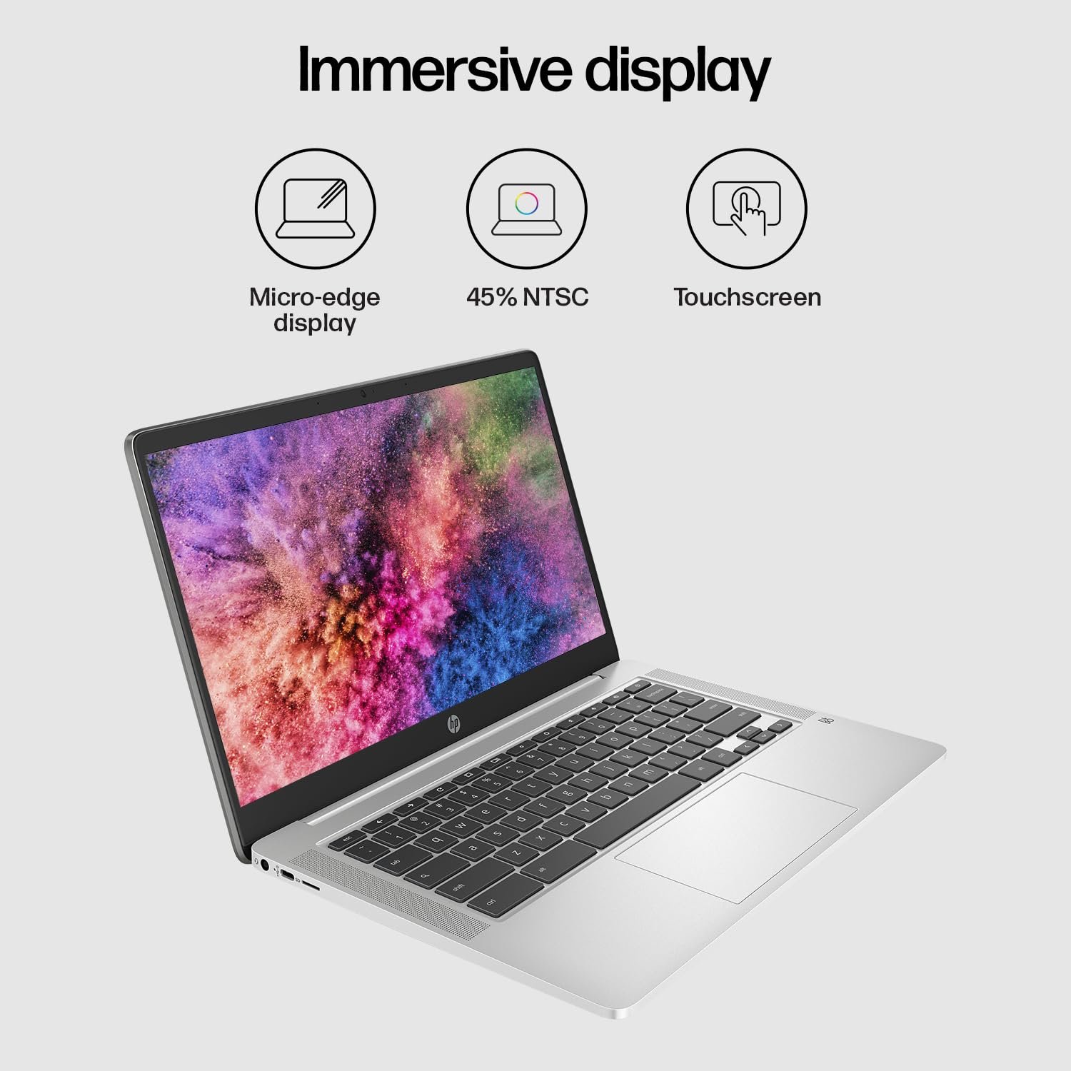 71vncu0pa6l. sl1500 HP Chromebook X360 Intel Celeron N4020 14 inch(35.6 cm) Micro-Edge, Touchscreen, 2-in-1 Laptop (4GB RAM/64GB eMMC/Chrome OS/Intel UHD Graphics,1.49Kg), 14a-ca0506TU