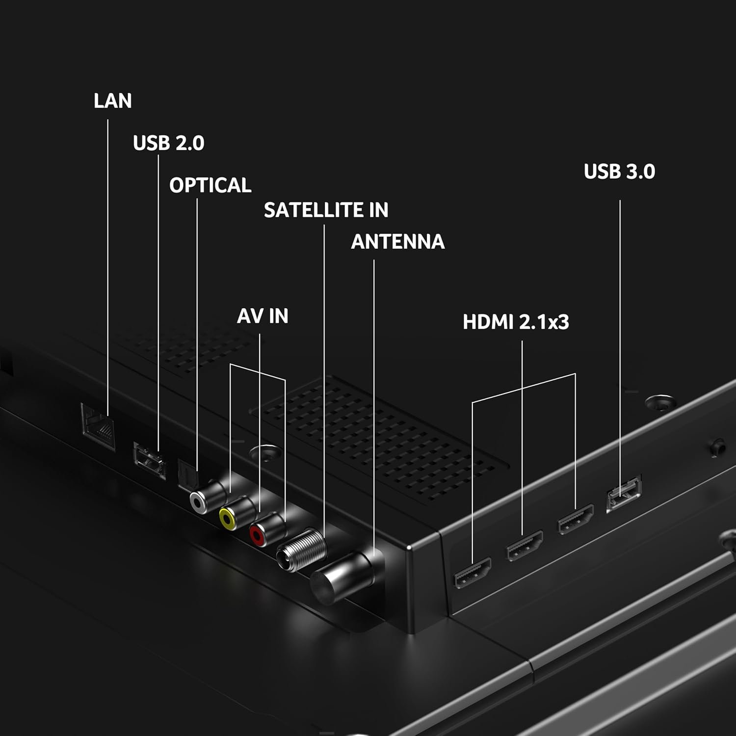 71wcrtesoml. sl1500 acer 127 cm (50 inches) Ultra V Series 4K Ultra HD Smart QLED Google TV AR50QDVGU2875BD