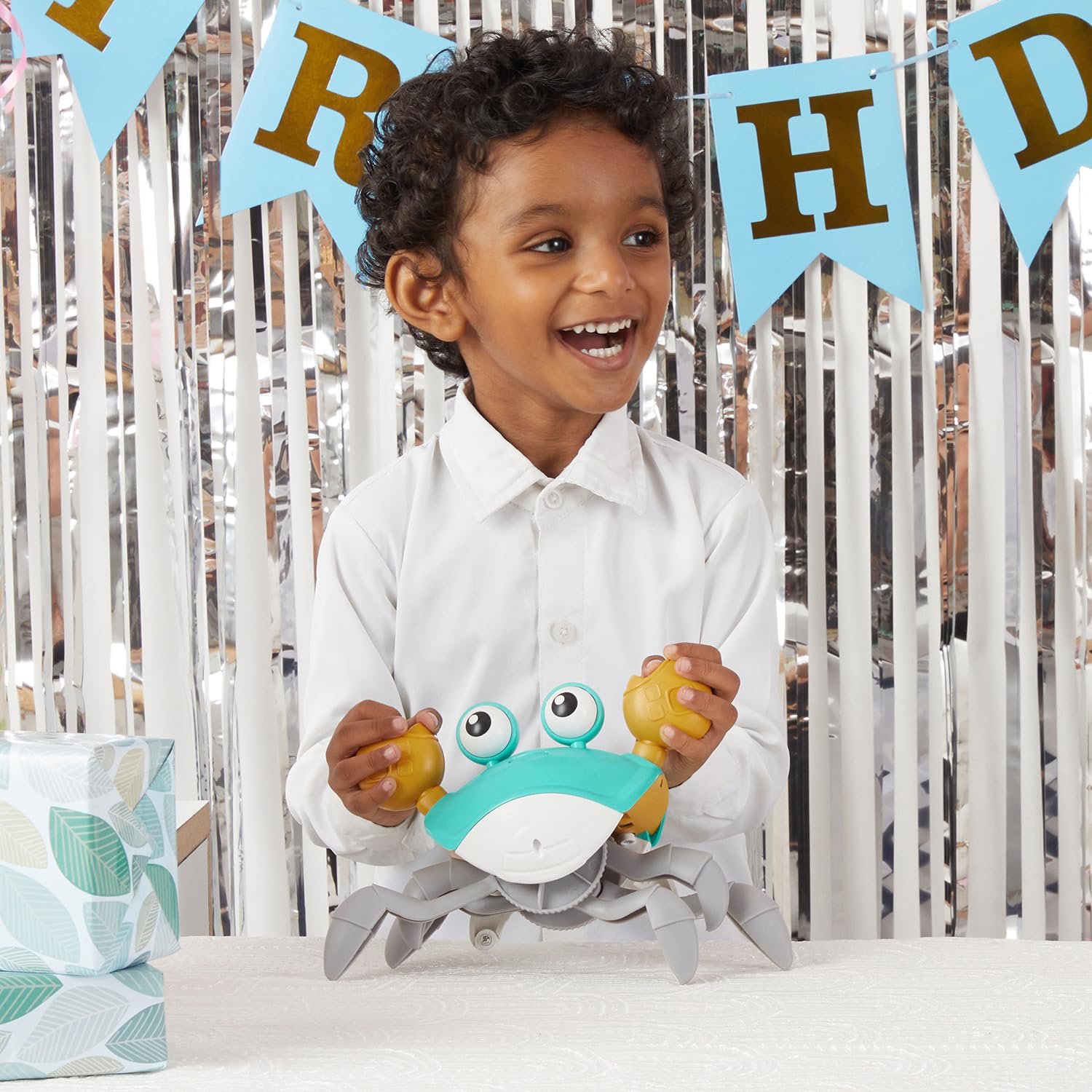 71ypzelxall. sl1500 Amazon Brand – Jam & Honey Crawling Crab | Musical Toys for Toddlers | with Led Lights | Great Birthday Gift | Toys for Kids