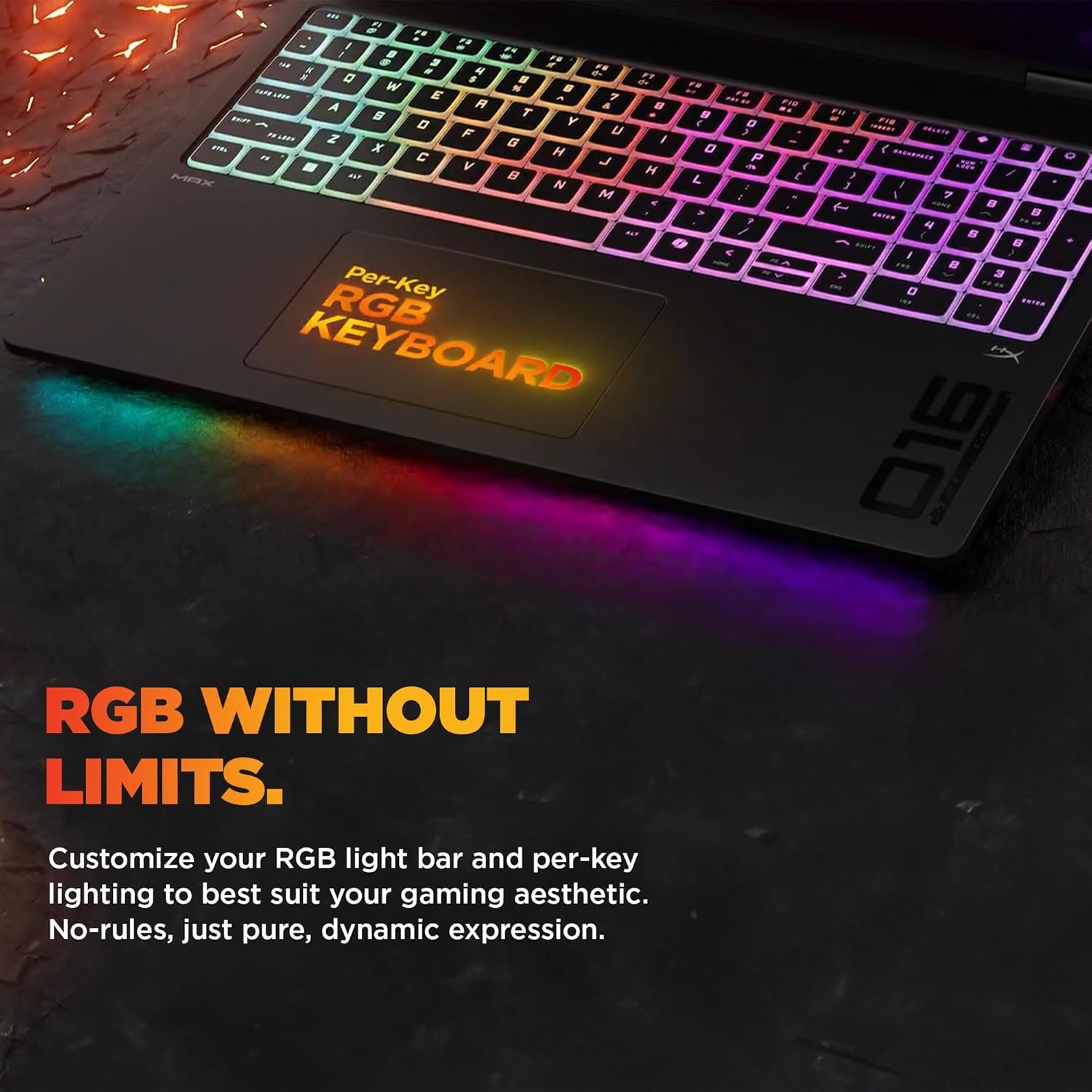 71zbrpcpptl. sl1500 HP Omen 16 Max, Intel Core Ultra 9 275HX processor,16GB NVIDIA RTX 5080 Gaming AI Laptop (32GB DDR5,1TB SSD) 60-240 Hz,3Ms,IPS,WQXGA,16/40.6Cm,Win11,M365* Office24,Black,2.68Kg,RGB Backlit, Ah0076Tx