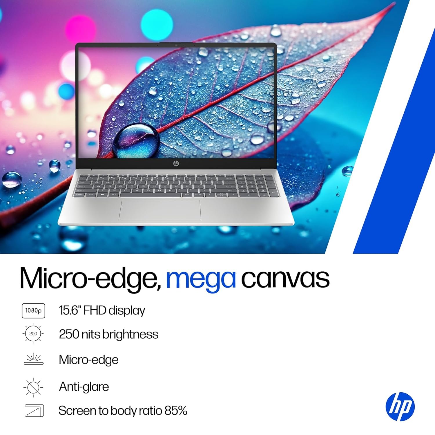 817qjk20 fl. sl1500 HP 15, AMD Ryzen 7 7735HS (16GB DDR5,512GB SSD) FHD, Anti-Glare, Micro-Edge, 15.6/39.6cm, Win11, M365 Basic(1yr)* Office24, Silver, 1.59kg, fc1038AU, AMD Radeon FHD Camera w/Shutter, Backlit Laptop