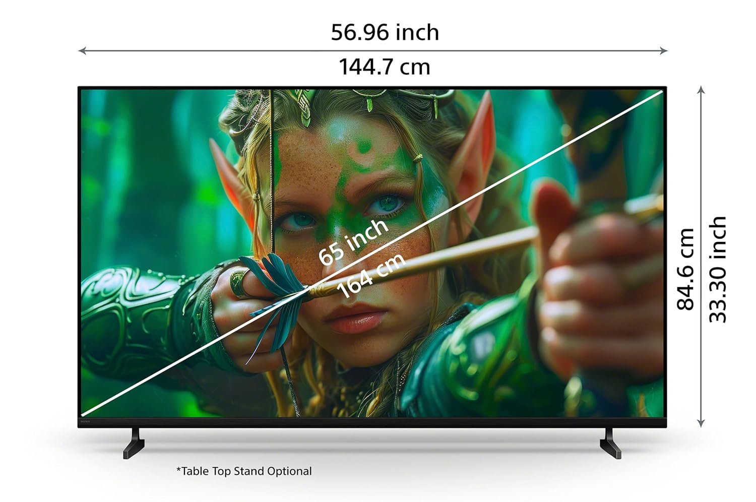 81ips773dql. sl1500 Sony 164 cm (65 inches) BRAVIA 2M2 Series 4K Ultra HD Smart LED Google TV K-65S25M2