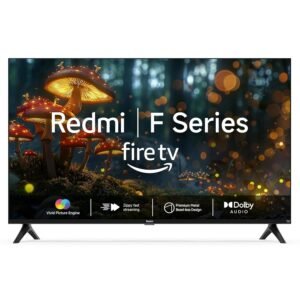 Redmi Xiaomi 80 cm (32 inches) F Series HD Ready Smart LED Fire TV L32MA-FVIN (Black)