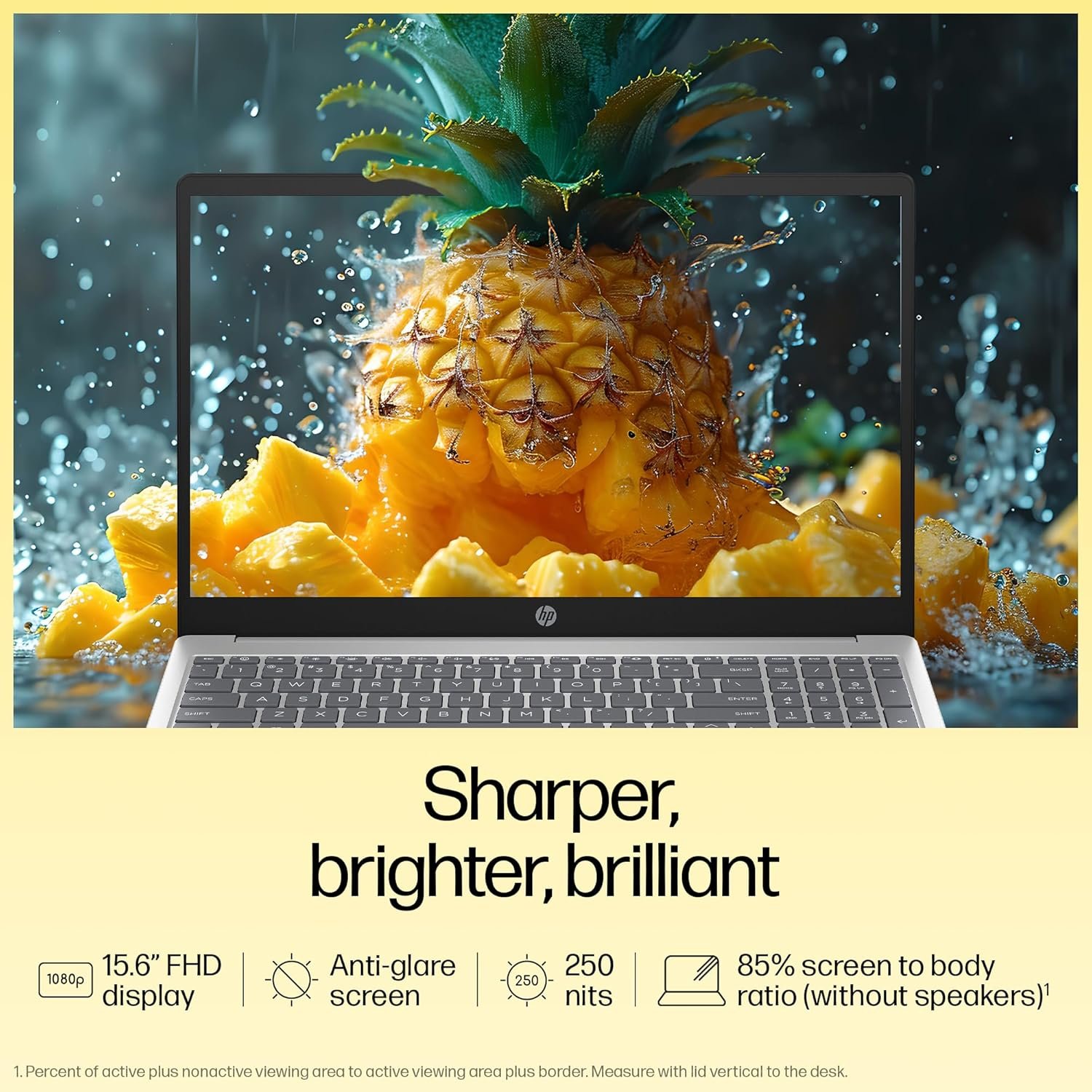 81oippe2gml. sl1500 HP 15, AMD Ryzen 5 7430U (16GB DDR4, 512GB SSD) FHD, Anti-Glare, Micro-Edge,15.6/39.6cm, Win11, M365 Basic(1yr)* Office24, Silver,1.59kg, fc0389AU, AMD Radeon, FHD Camera w/Shutter, Backlit Laptop