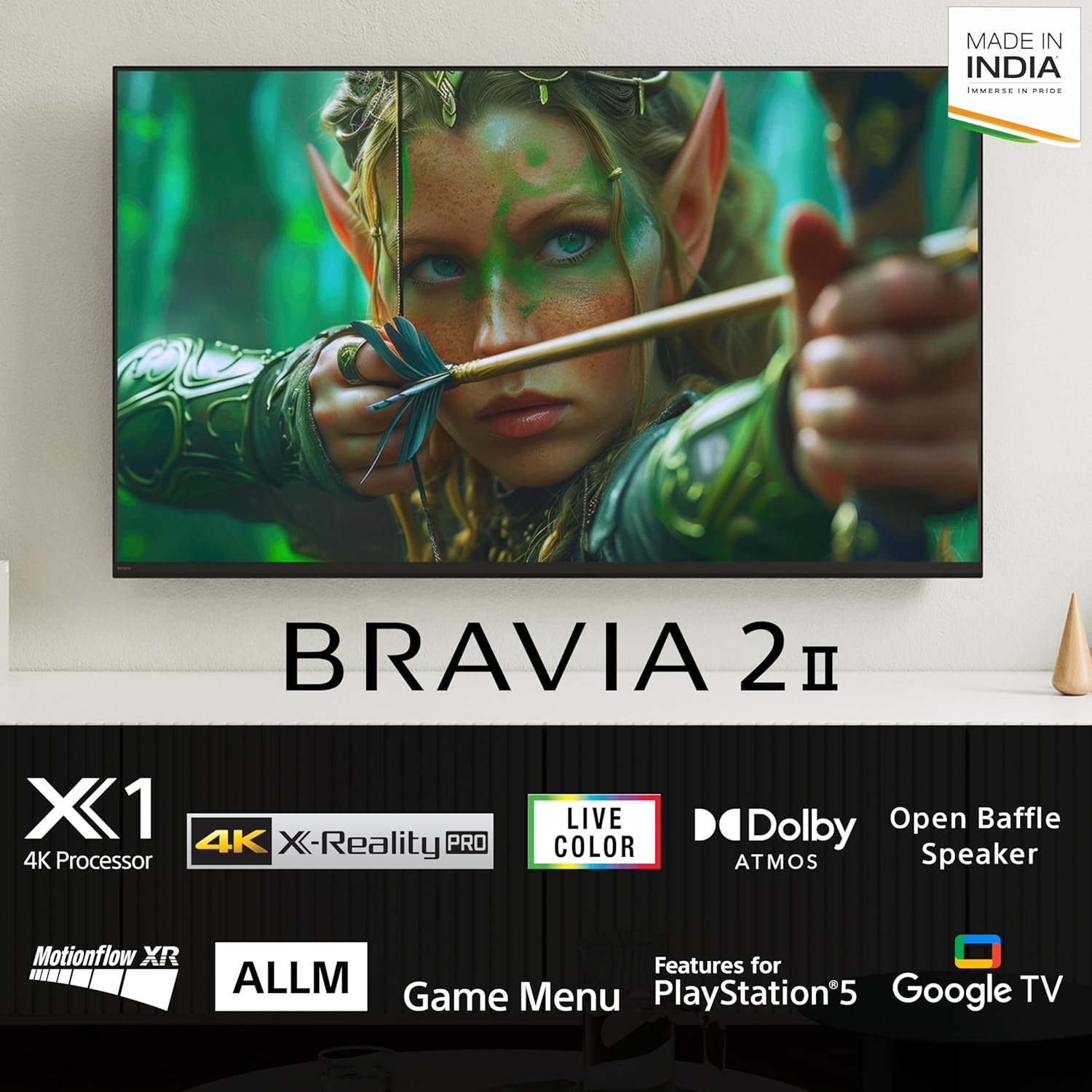 81podpjsr2l. sl1500 Sony 164 cm (65 inches) BRAVIA 2M2 Series 4K Ultra HD Smart LED Google TV K-65S25M2