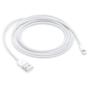 (Fast Charging & Data Sync USB Cable for Apple iPhone 5, 5s, SE, 6/6S/7/7+/8/8+/10/11, iPad Air/Mini, iPod and iOS Devices 1Pcs-White, 1M