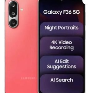 Samsung Galaxy F36 5G (Red, 128 GB) (6 GB RAM)