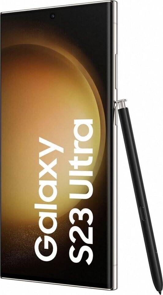 514m0isbwl SAMSUNG Galaxy S23 Ultra 5G (Cream, 12GB RAM, 512GB Storage)