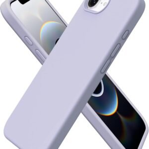 iPhone 16e Silicone Back Case | Shock Proof Design & Camera Protection | Premium Rubberised Apple iPhone 16e Cover (Microfiber Lining) | Ultra Smooth Silicone - Purple