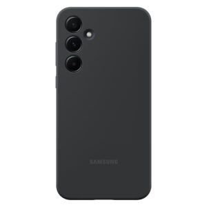 Samsung Silicone Cover Case for Galaxy A55 5G, Black
