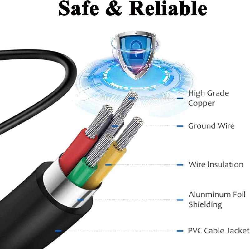 51rx7mp9lsl 65W Laptop Charger for HP Pavilion x360 14 15 17, HP Envy 13 15 X360, HP Elitebook 840 G5, HP ProBook HP Chromebook HP Stream Series, HP Spectre 710412-001 19.5V 3.33A HP Adapter