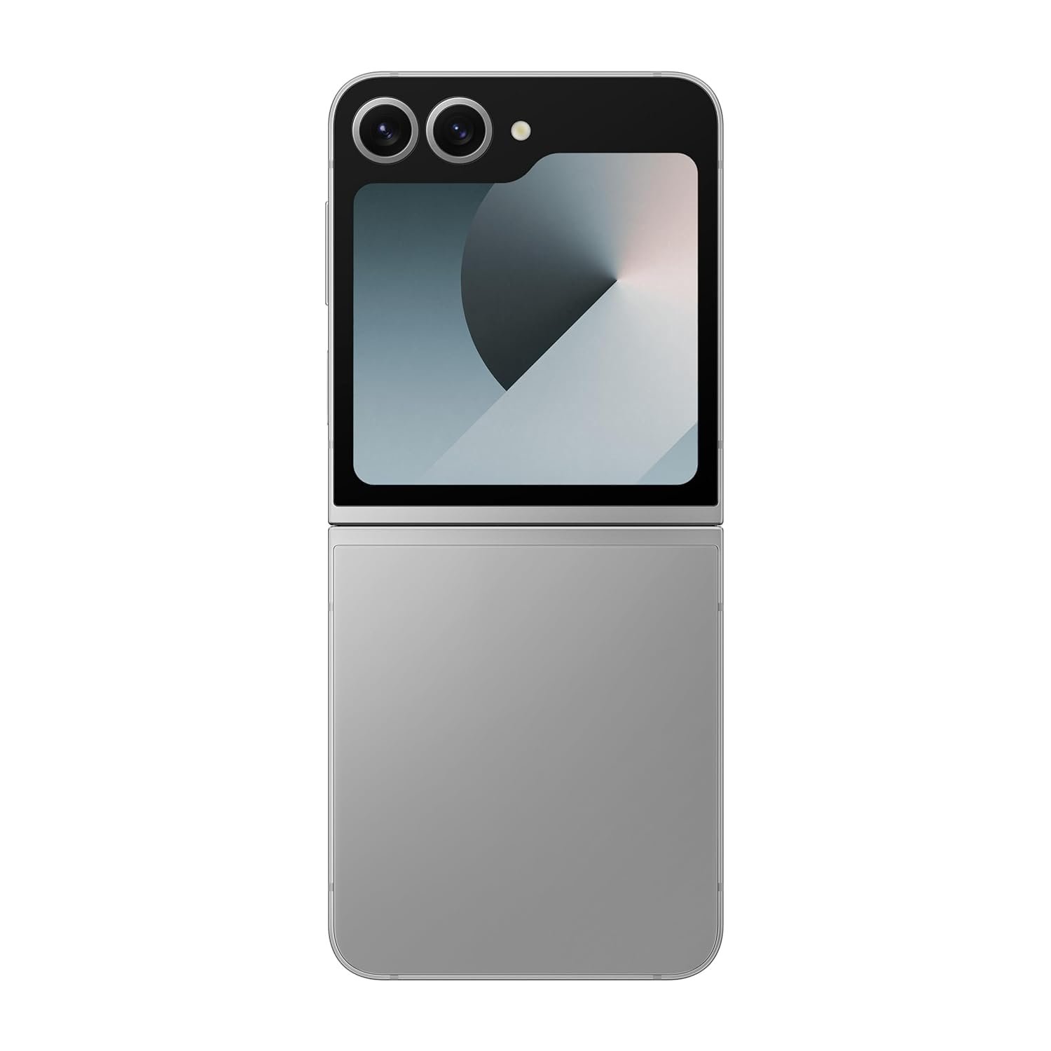 51u07np3isl. sl1500 Samsung Galaxy Z Flip6 5G AI Smartphone (Silver Shadow, 12GB RAM, 256GB Storage) with Other Offers