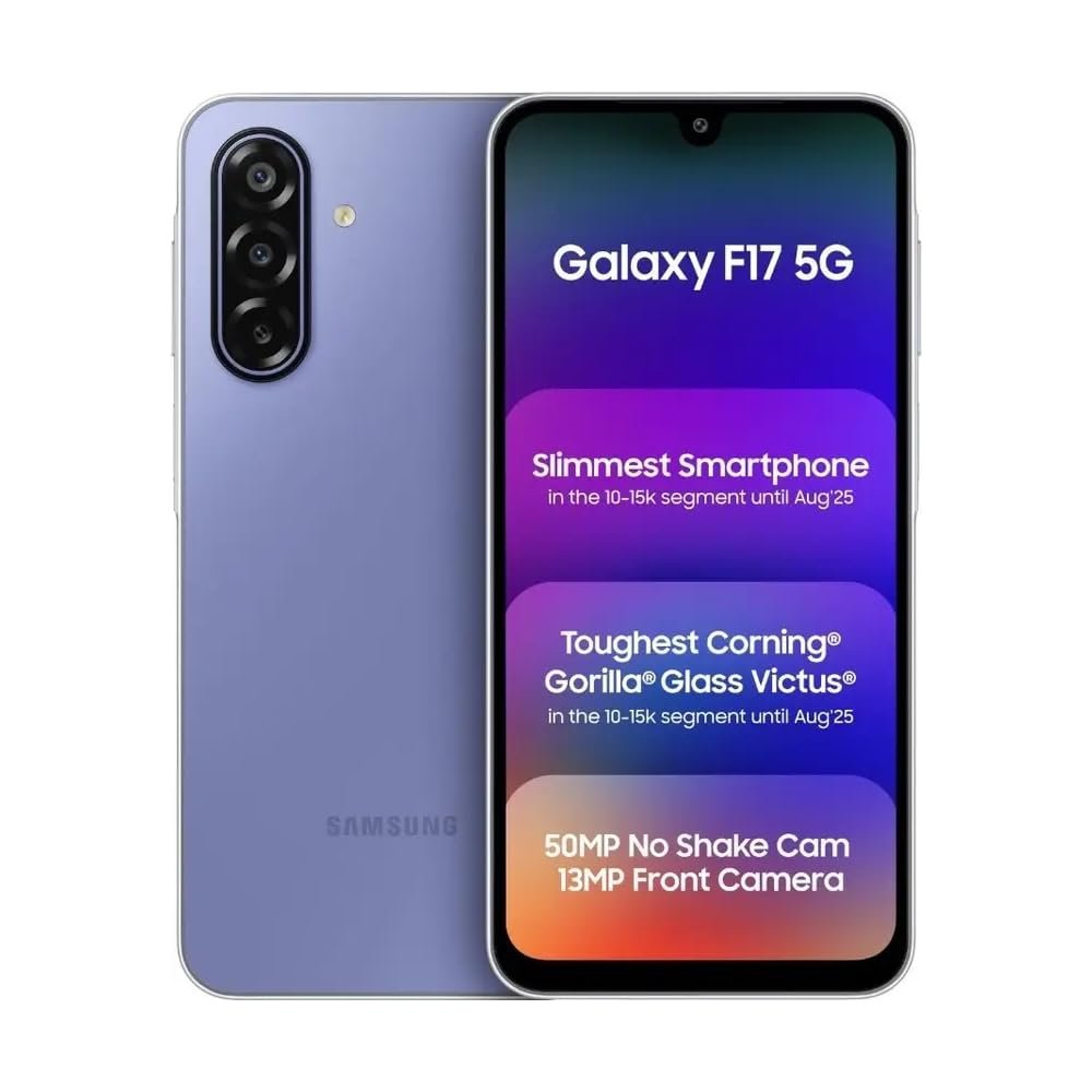 Samsung Galaxy F17 5G (Violet Pop, 128 GB) (6 GB RAM) Samsung Galaxy F17 5G (Violet Pop, 128 GB) (6 GB RAM)