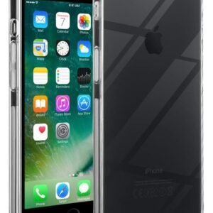 Jkobi Back Cover for Apple iPhone 7 Plus | iPhone 8 Plus (Silicone Clear Shockproof Case with Camera Protection | Soft and Flexible | Transparent)